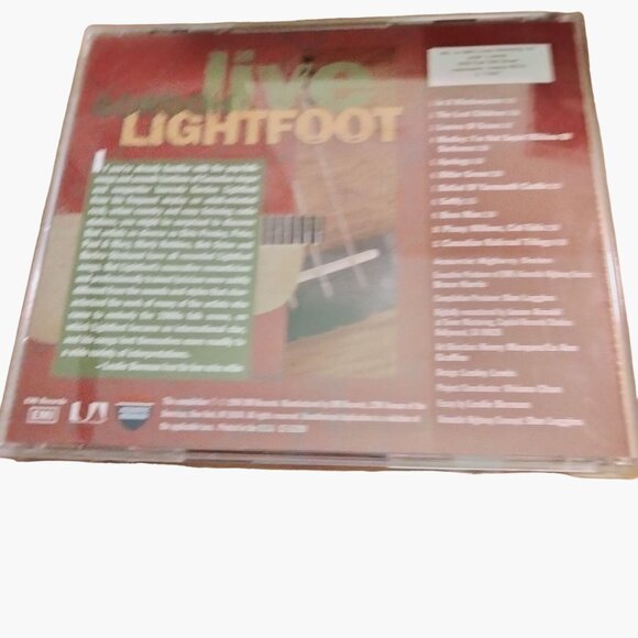 Gordon Lightfoot Live CD The Acoustic Highway Collection 1999 Release EMI Reco - Picture 5 of 5